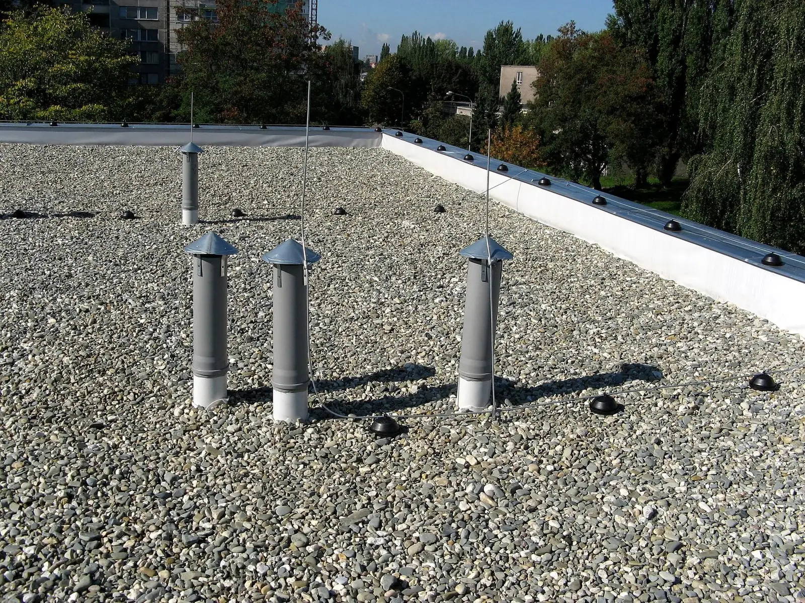Apartments & Commercial roof style